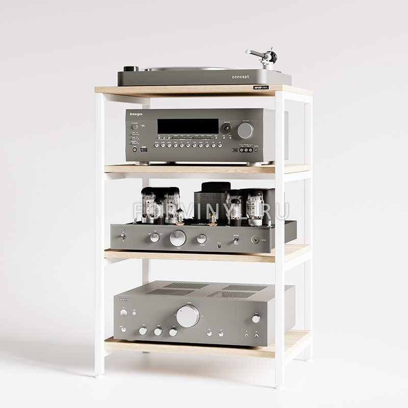 тумба hi-Fi onix natural white